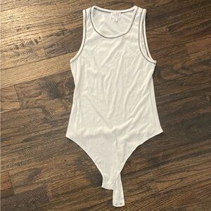 White bodysuit (M)